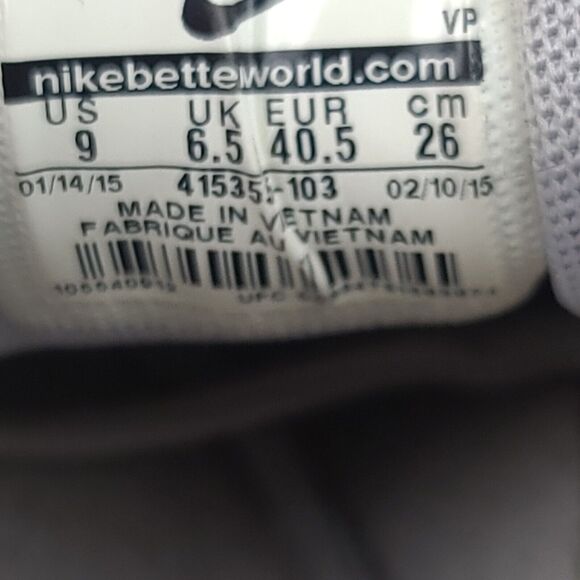 Nike Reax Rockstar Running Sneakers (9) | White - Athletic Shoes 415355-103 - Picture 9 of 9